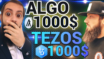 САМЫЙ БЕЗУМНЫЙ прогноз #Algorand 1000$ 🔥 #Tezoz 1000$ 🔥 #CARDANO 1000$ 🚀 КРИПТОВАЛЮТА 🔥 #MICA #btc