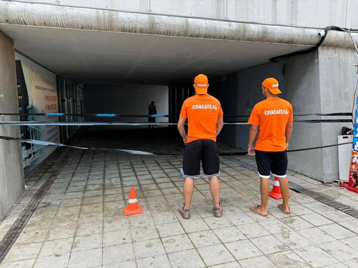    Место атаки ВСУ в Новороссийске© Фото : Андрей Кравченко/Telegram