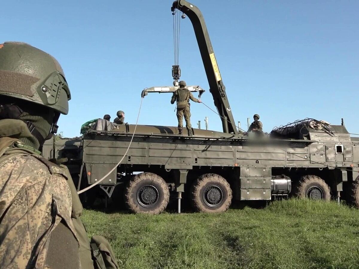    Второй этап учения нестратегических ядерных сил России и Белоруссии© РИА Новости . Пресс-служба Минобороны РФ