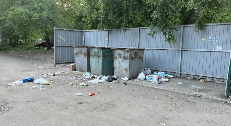 Жители областного центра все чаще жалуются на ситуацию с мусором.