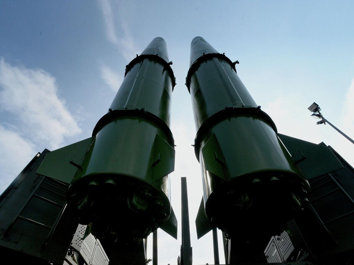    Ракетный комплекс "Искандер-М" © РИА Новости / Виталий Аньков