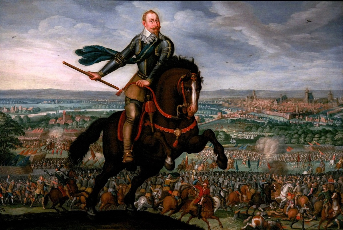Густав Адольф король Швеции, годы жизни 1594-1632