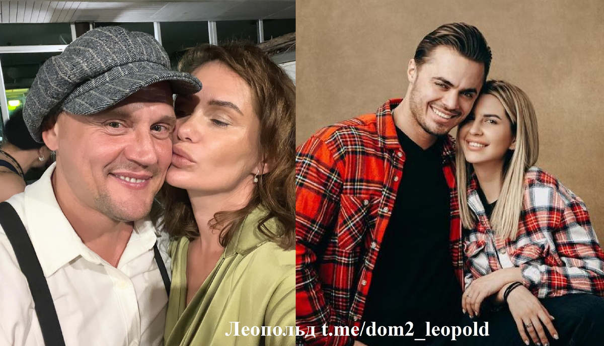 Степан Меньщиков и Ангелина Монах/ Алексей Купин и Майя Донцова (фото из Telegram)