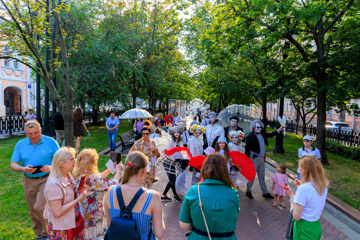 На Тверском бульваре с 3 по 7 июля москвичей и гостей столицы ждет большой «Фестиваль Детства».