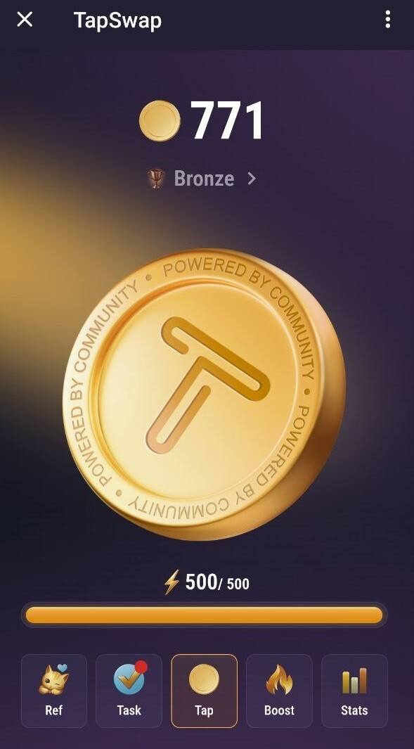 TapSwap. Картинка взята на просторах интернета.