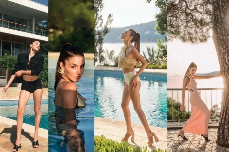 Актриса Ханде Эрчел (Hande Erçel) снялась для журнала InStyle и украсила его обложку.