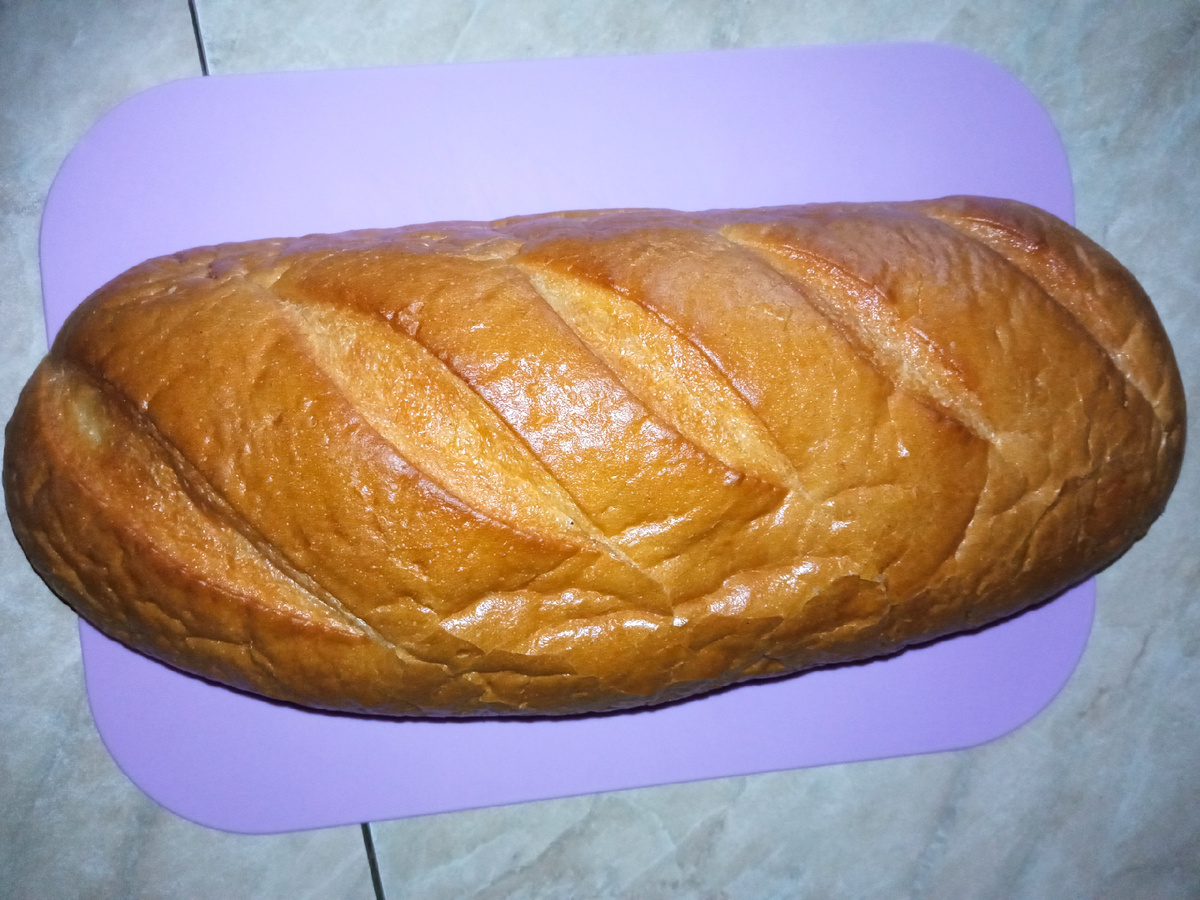 Белый хлеб. Фото автора 