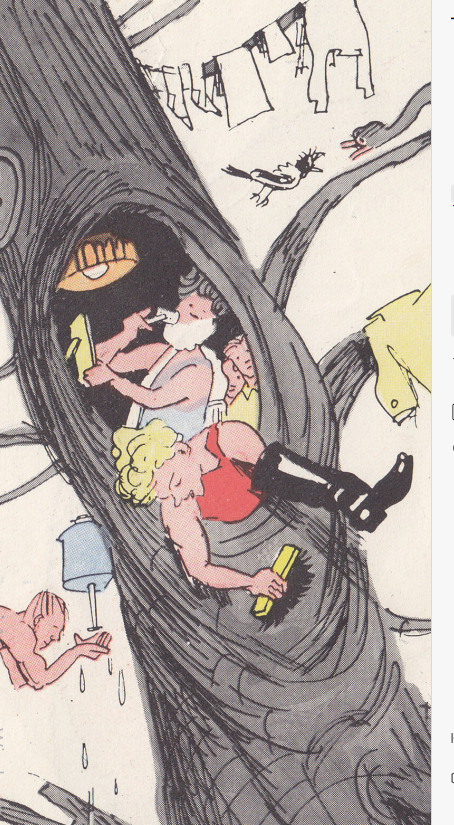 Художник А.Каневский журнал "Крокодил" №29 1955