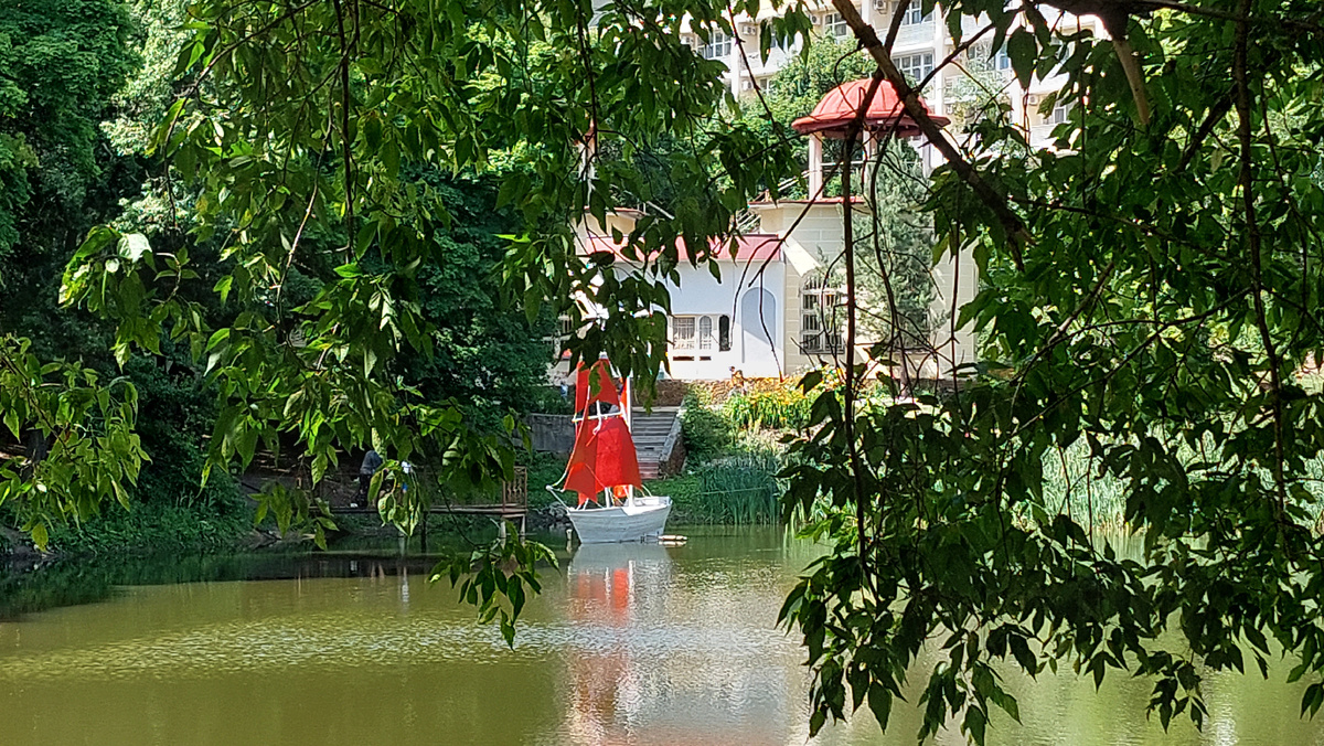 На прогулке 