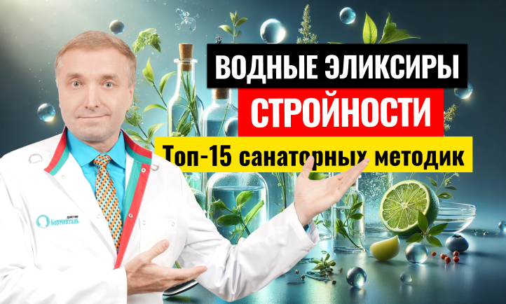 Водные эликсиры стройности: Топ-15 санаторных методик