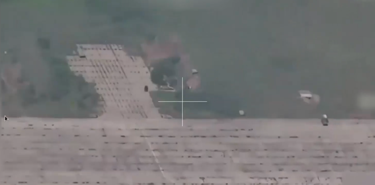 Есть кадры объективного контроля о нанесённом ударе. 