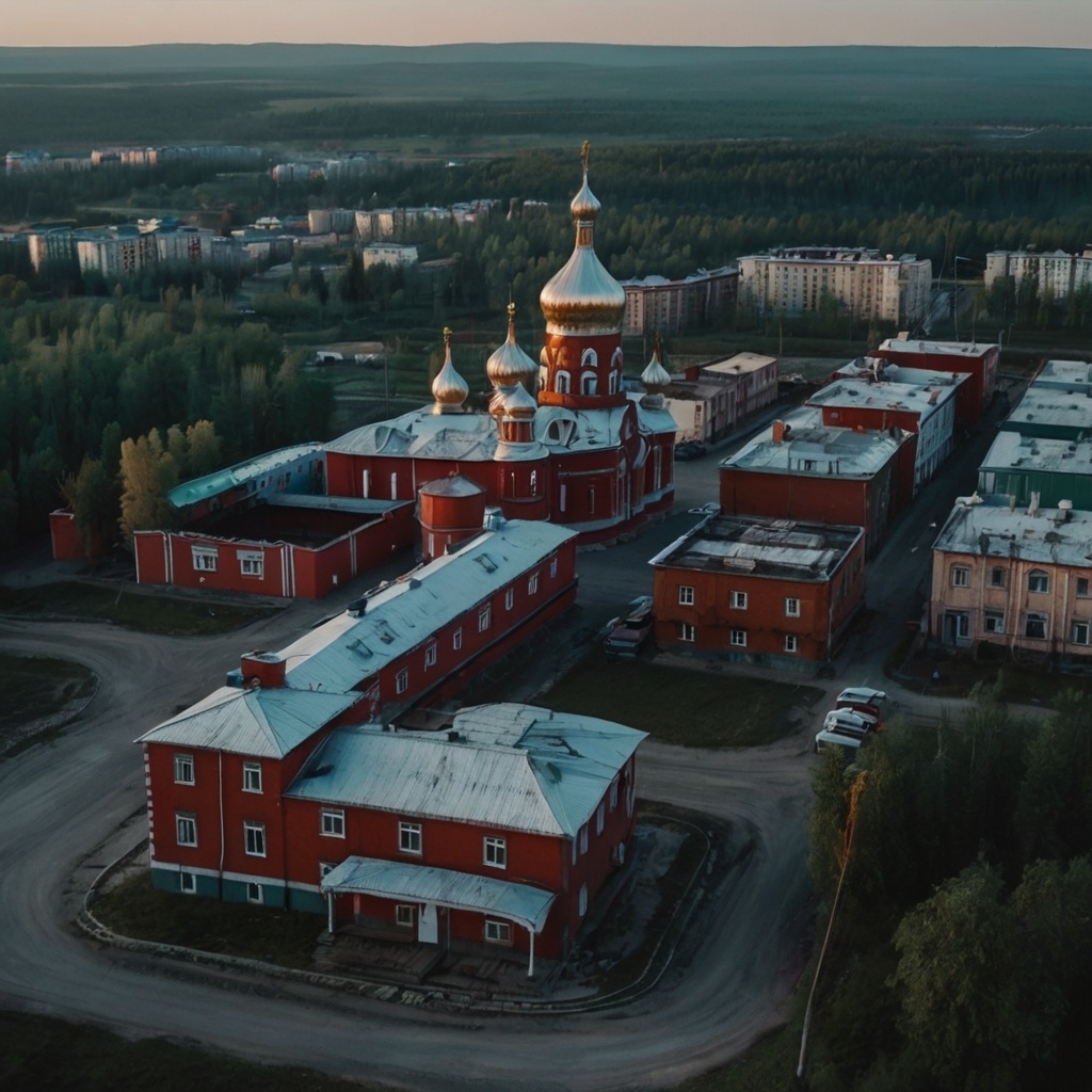 Городок, где живет Анастасия. Фото из интернета.