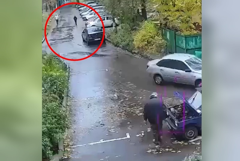 Грабитель в белом