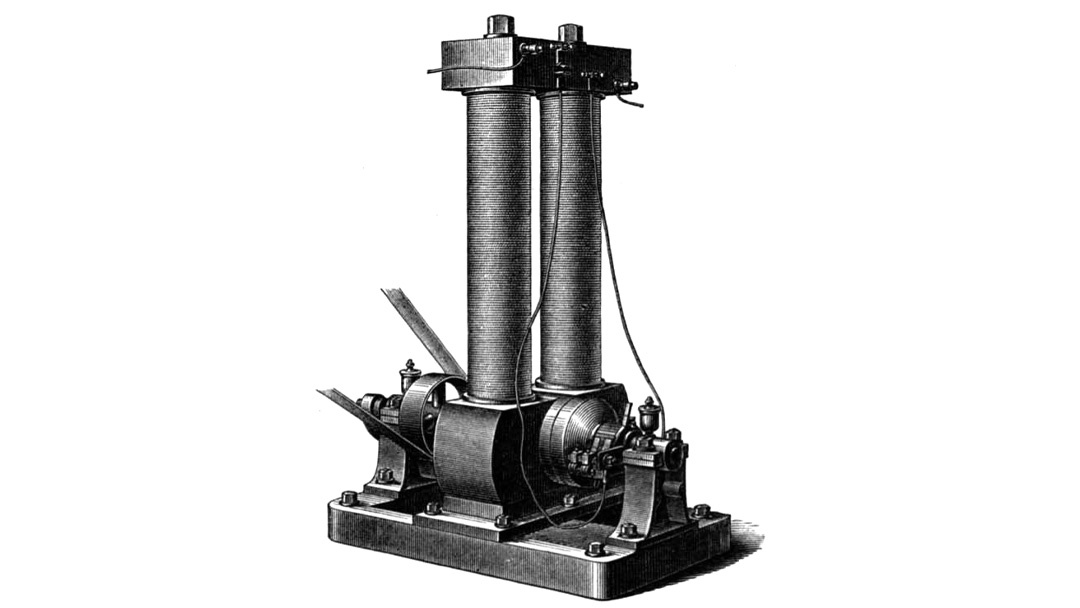 Электрогенератор Томаса Эдисона, конец 1880-х