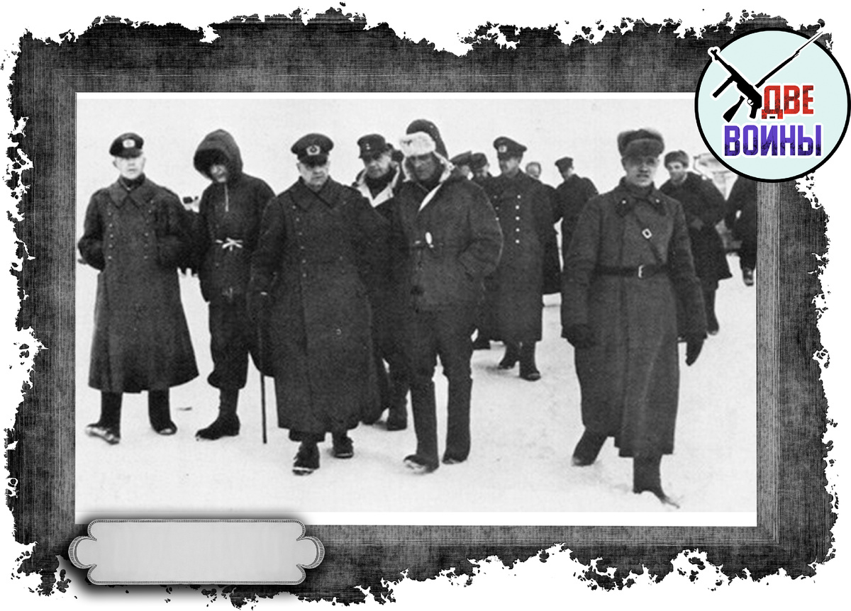 Генералы Паулюса в плену под Сталинградом. Фото в открытом доступе.