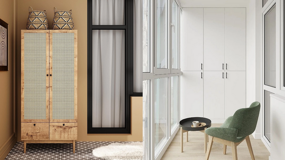 Соцсети дизайнеров design_sergunina (слева) и i.design.interior (справа)