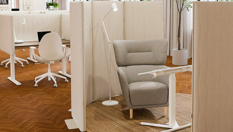 Звуковые панели предлагаются в трех размерах (Источник: Ikea)