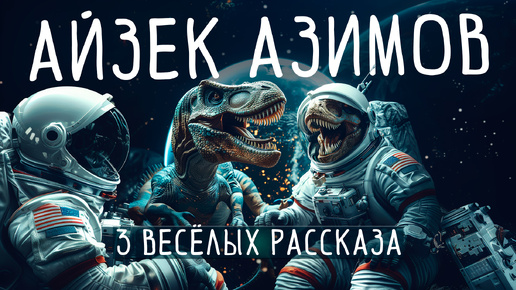 Айзек Азимов - ТРИ ВЕСЁЛЫХ РАССКАЗА (Фантастика) | Аудиокнига (Рассказ) | Читает Большешальский