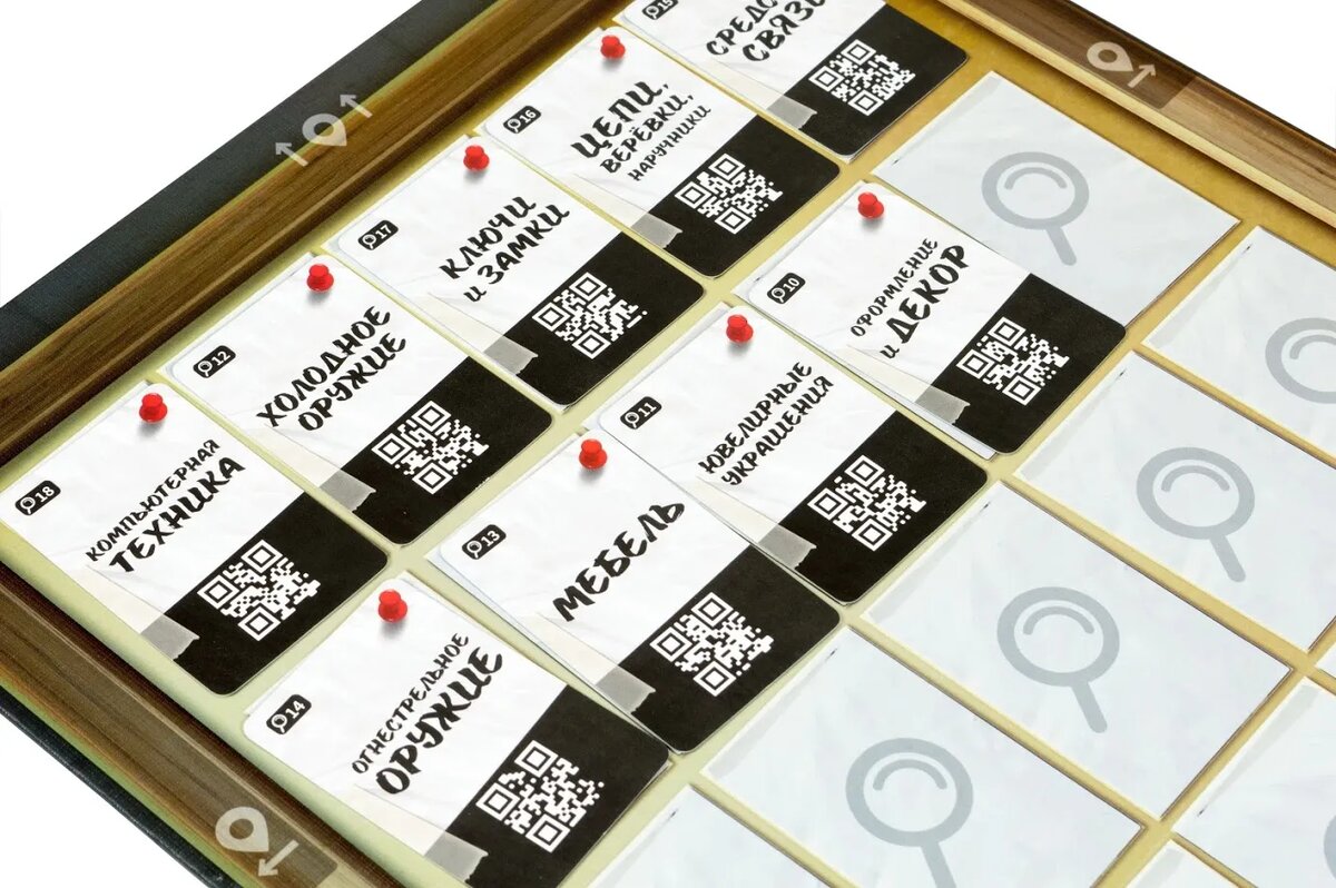 Поле и улики.