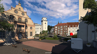 Сегодня мы рады поделиться с вами некоторыми новыми изображениями и информацией из нашего текущего проекта по переделке в Германии для Euro Truck Simulator 2; в частности, из города Кассель.-2