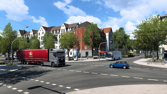 Сегодня мы рады поделиться с вами некоторыми новыми изображениями и информацией из нашего текущего проекта по переделке в Германии для Euro Truck Simulator 2; в частности, из города Кассель.