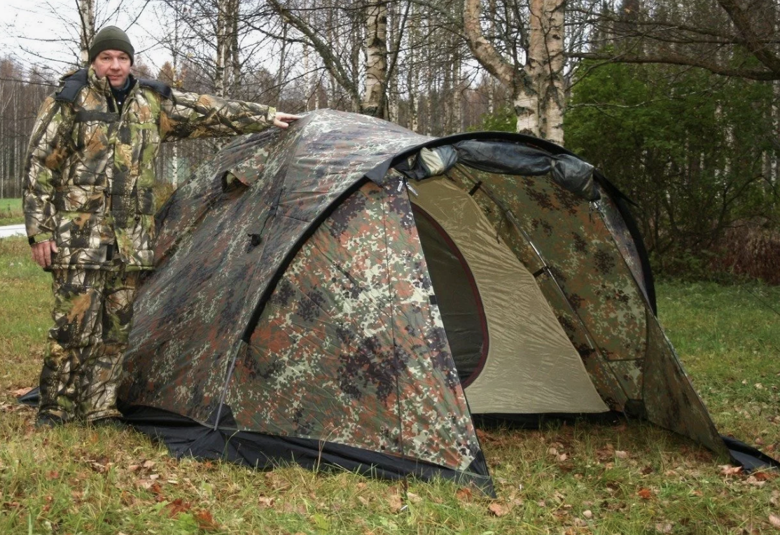 Охотничья палатка – важнейший элемент снаряжения. От того, насколько тщательно она выбрана, будет зависеть степень комфорта ночевок на протяжении всей экспедиции.-2