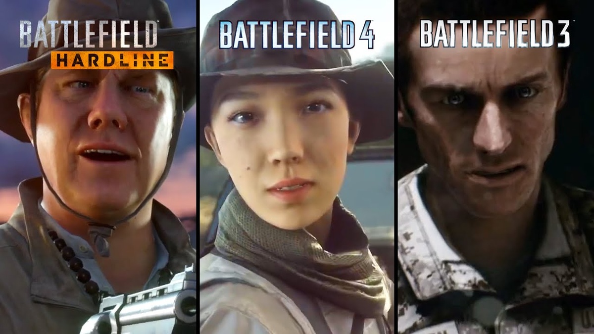Battlefield Hardline, Battlefield 4, Battlefield 3