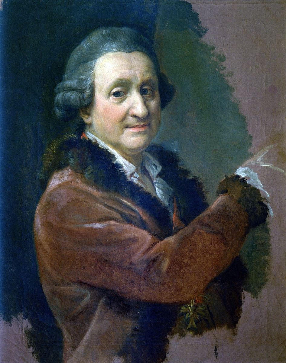 Помпео Батони: Автопортрет. 1773-1774