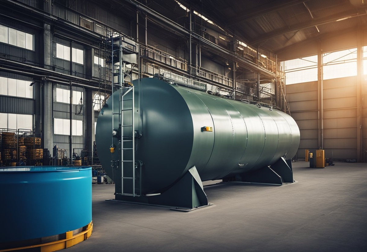 Стальной резервуар РГС объемом 50 м3