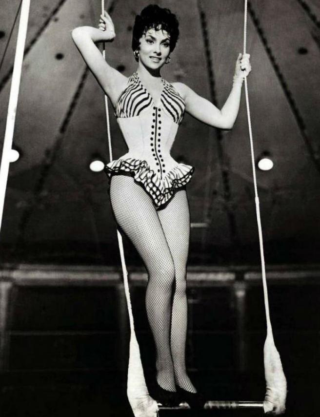   Джина Лоллобриджида в фильме «Трапеция»