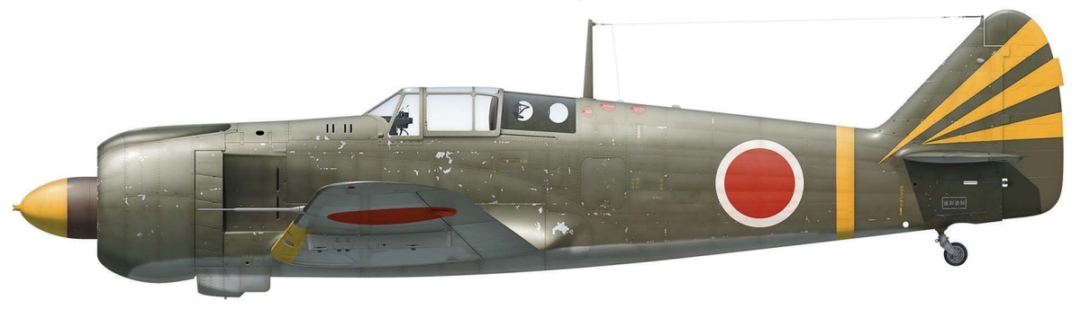 Ki-100Ko капитана Кавамура Харуо, 18-й сентай.