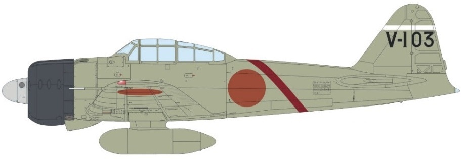 Истребитель A6M2 кокутай "Тайнан".