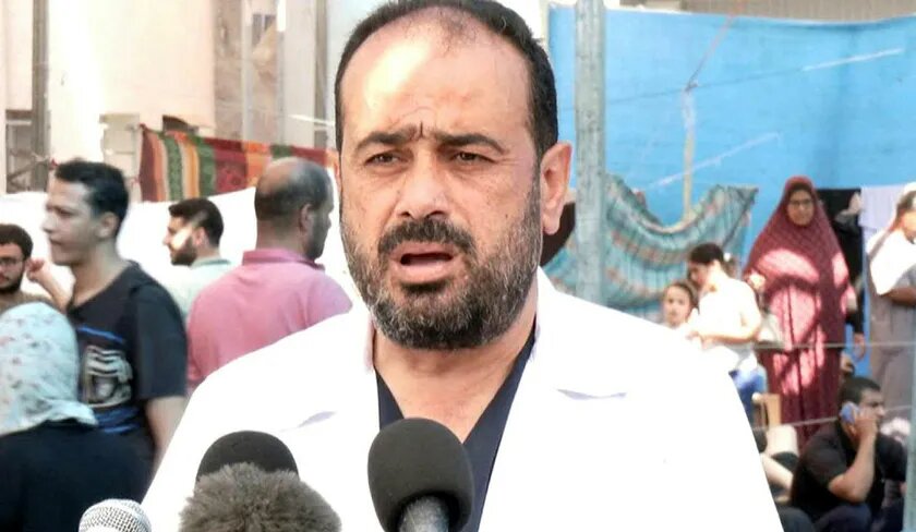 Доктор Мохаммад Абу Салмия, директор больницы Аль-Шифа в городе Газа, ноябрь 2023 года.Фото: AFP.