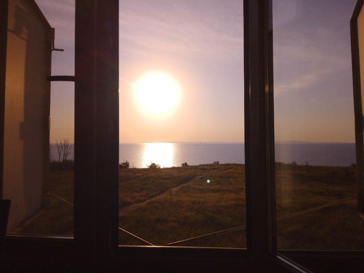 Сегодняшний рассвет.