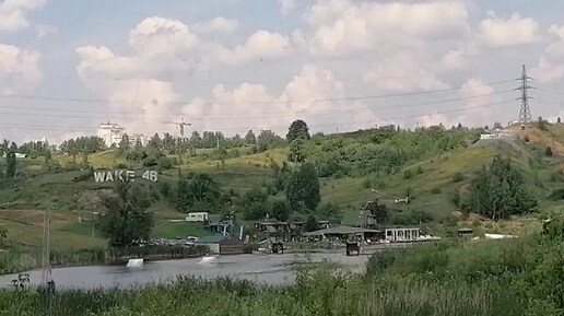 Отдых на воде в Липецке, вейкбординг( катание на водном борде при помощи троса)