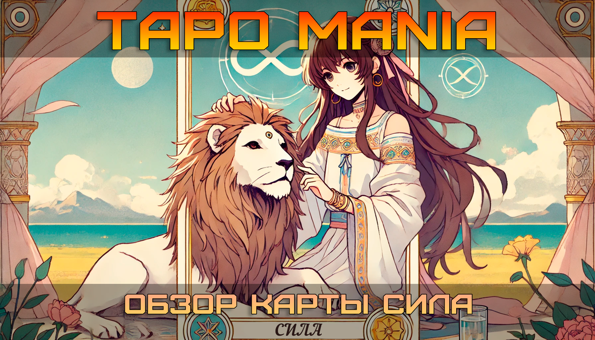 Все секреты, значения и скрытые символы карты Сила, только на Таро Mania! 