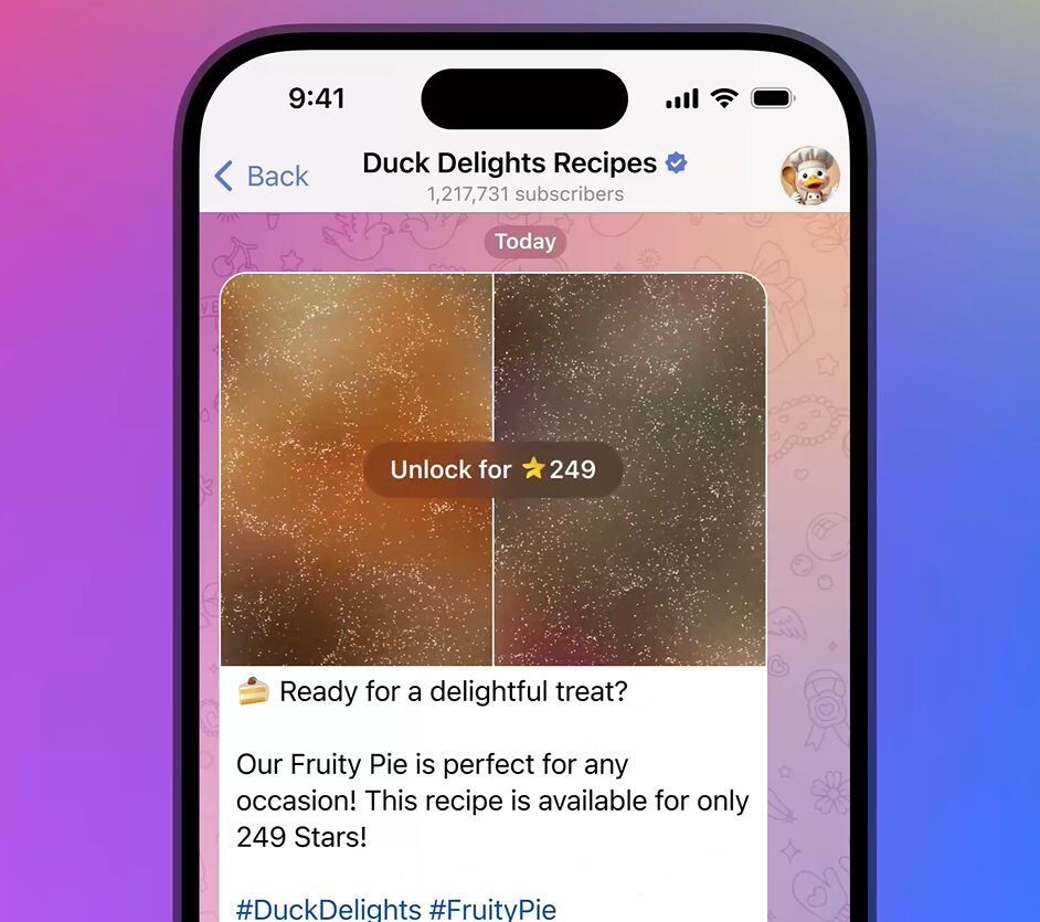 Telegram вводит систему платного контента с разблокировкой за Stars Telegram продолжает развивать свой мессенджер, внедряя новые функции для пользователей и контент-мейкеров: в июне этого года была...-2