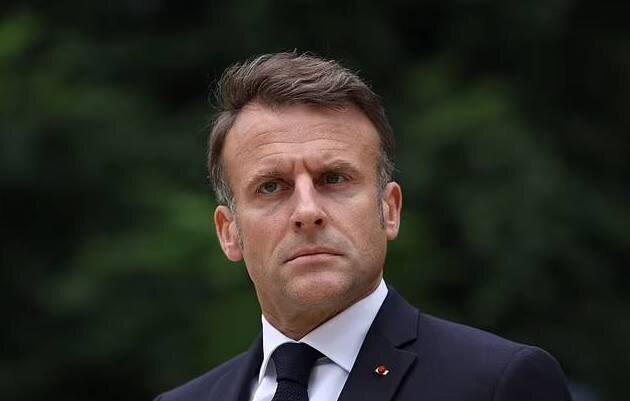 Президент Франции Эммануэль Макрон