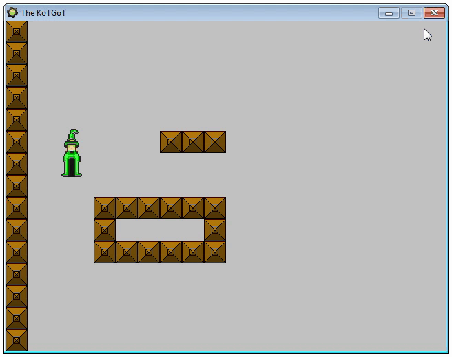 Столкновение работает