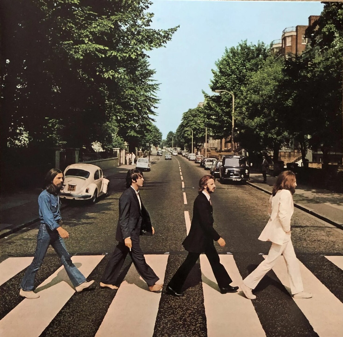 The Beatles. Одна из самых известных фотографий в мире.