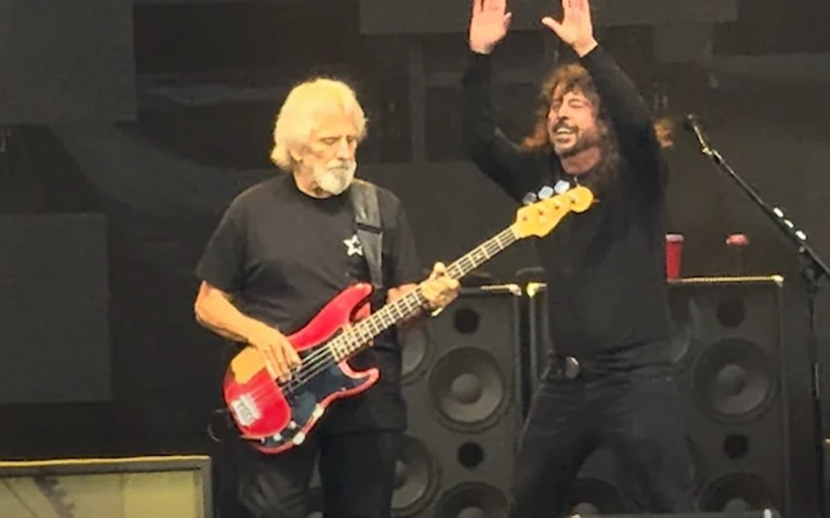 Geezer Butler & Dave Grohl 