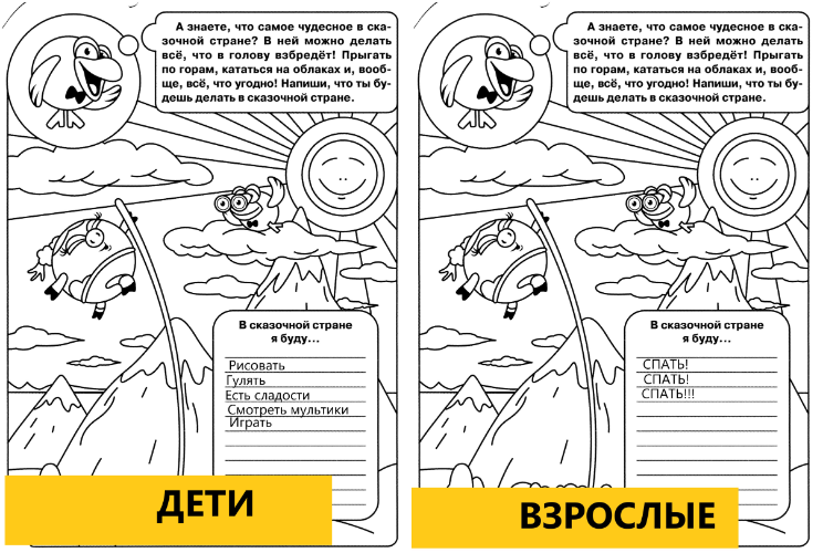 Дети и Взрослые в сказочной стране