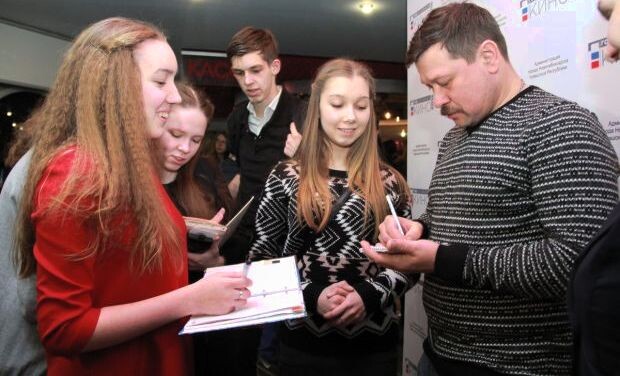 Гущин на своей родине, в г. Новочебоксарске