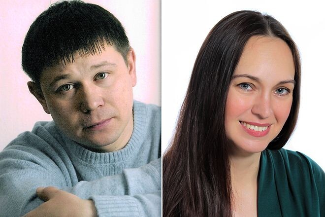 Анатолий Гущин с женой