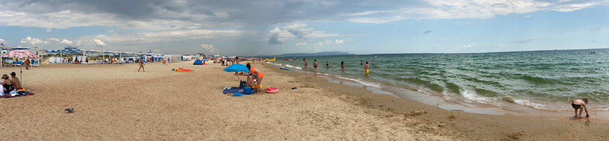 Панорама берега