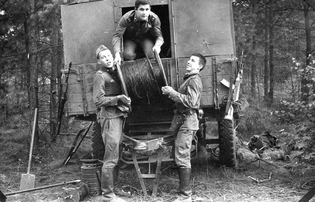 Связисты... фото Юрия Смирнова