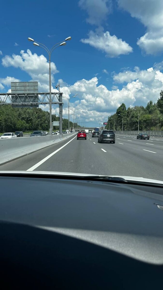 По дороге в Солнечногорск