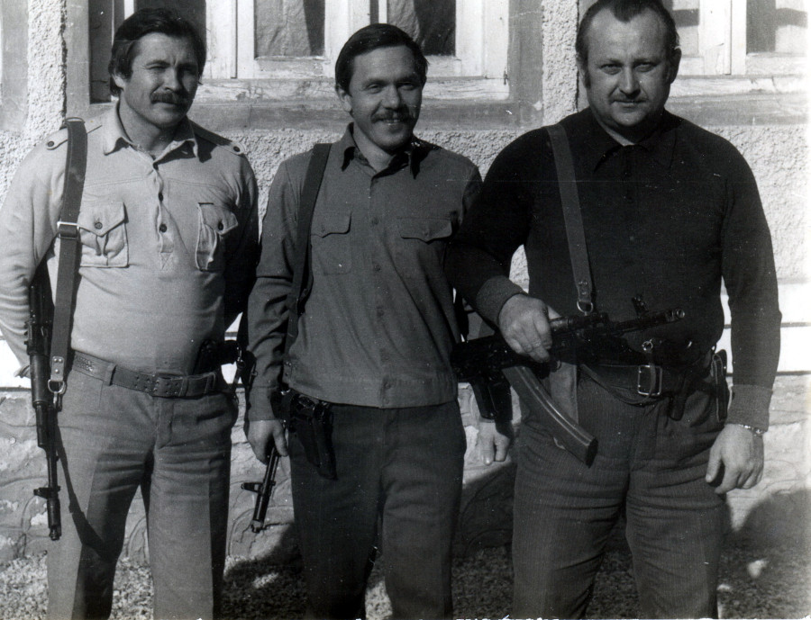 Кашуба Е.Н. (в центре) с коллегами из Украины и Белоруссии
