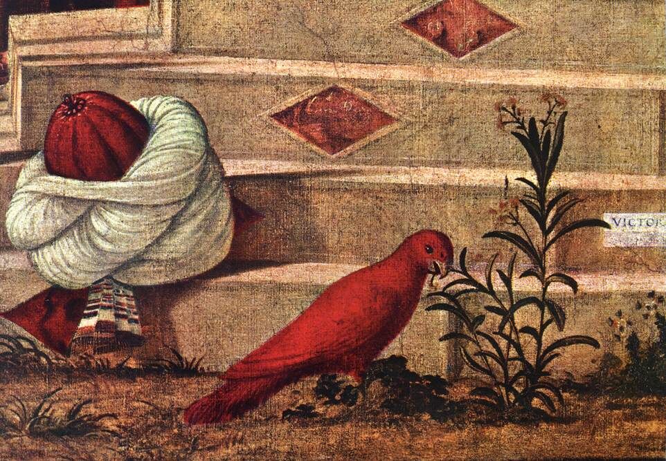 Baptism of the Selenites (detail), Vittore Carpaccio