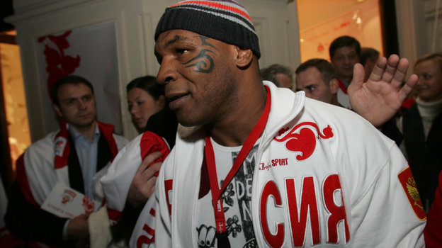 2005 год. Москва. Майк Тайсон. Фото Александр Вильф